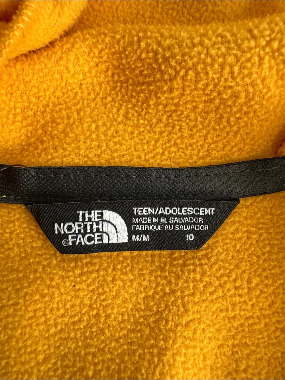 The North Face Boys' & Girls' Glacier Full-Zip Hooded Fleece Jacket- Summit Gold